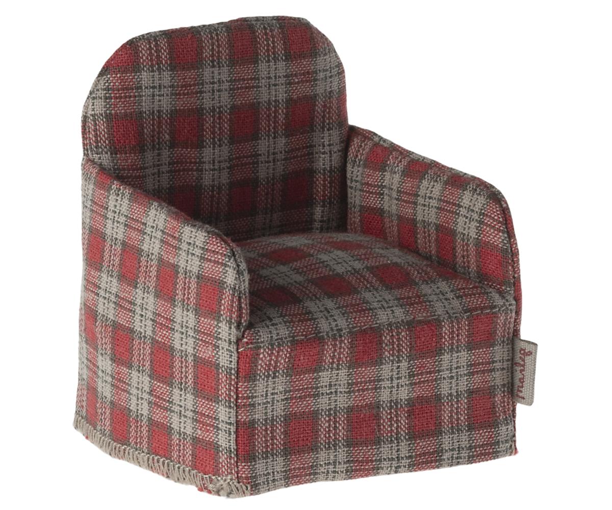 Chair, Mouse - Green checker