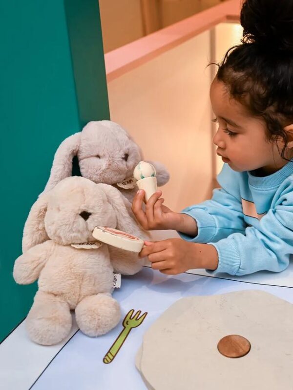 Bubbles Bunny Biscuit Beige ECO - 23 cm