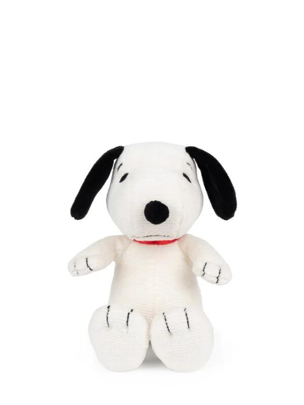 Snoopy Mini Corduroy Cream in giftbox - 17 cm