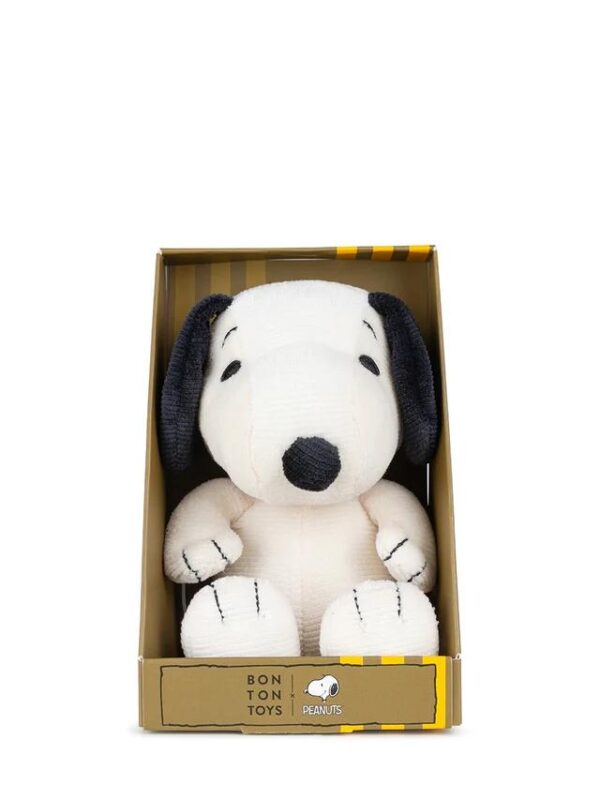 Snoopy Mini Corduroy Cream in giftbox - 17 cm