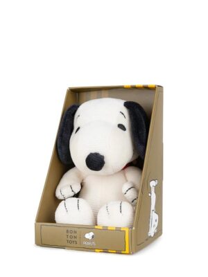 Snoopy Mini Corduroy Cream in giftbox - 17 cm