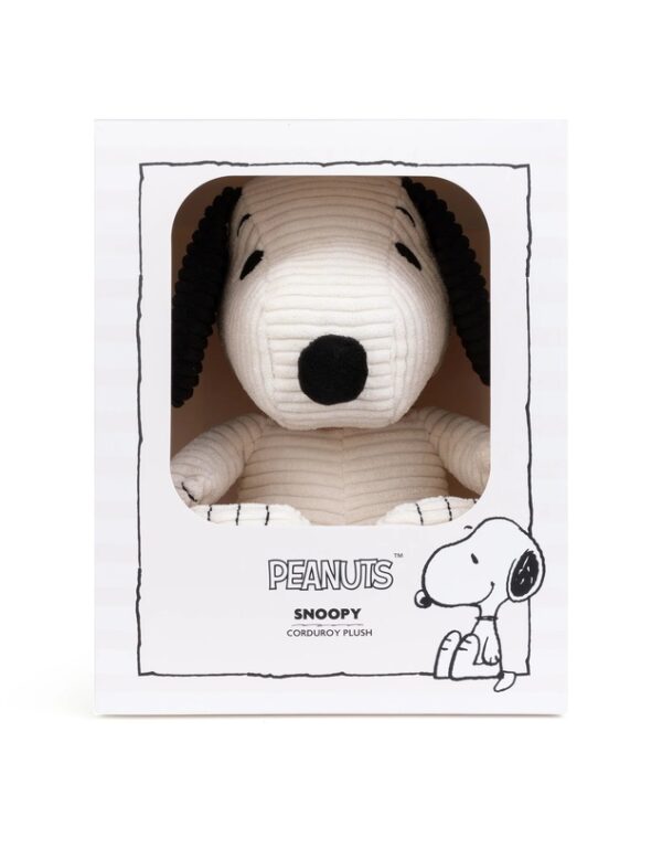 Snoopy ECO Corduroy Cream in giftbox - 27cm