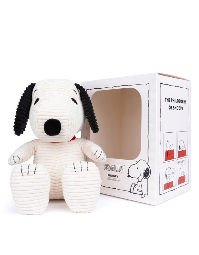 Snoopy ECO Tiny Teddy Cream in giftbox - 17 cm