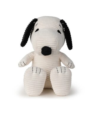 Snoopy ECO Corduroy Cream in giftbox - 27cm