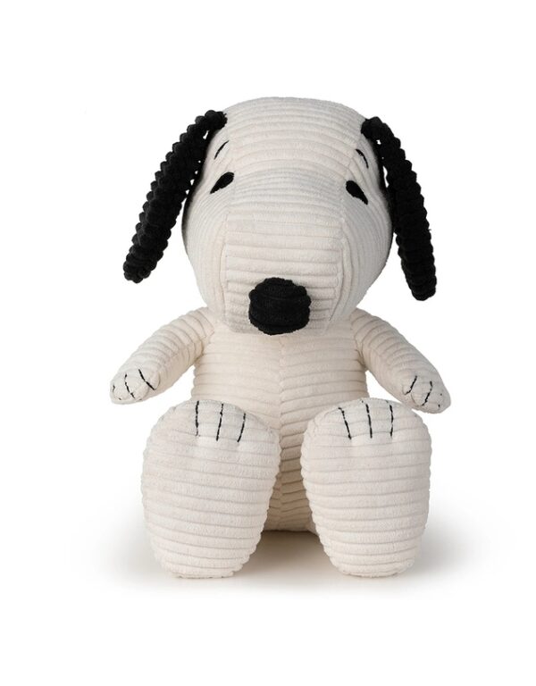 Snoopy ECO Corduroy Cream in giftbox - 27cm