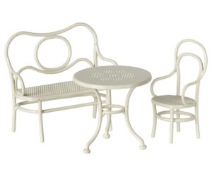 Café set, Mouse, Small - Off white