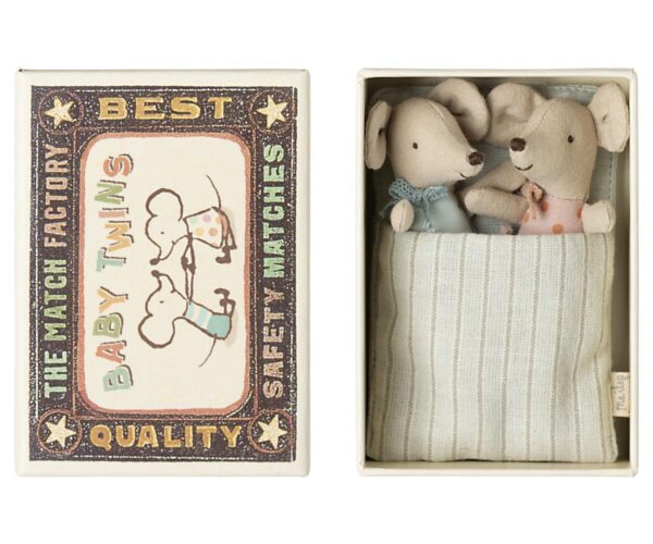 Twins, Baby mice in matchbox