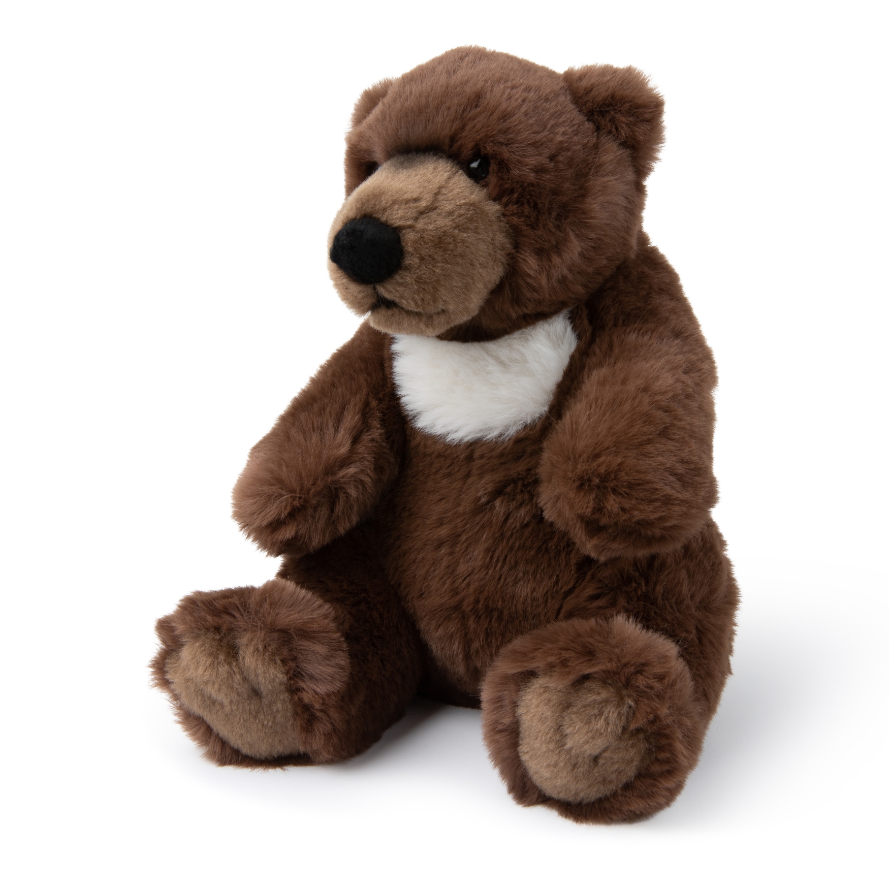 ECO Fluﬀy Grey Owl - 15 cm