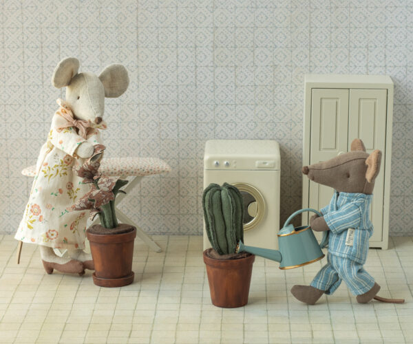 Watering can, Mouse - Light blue