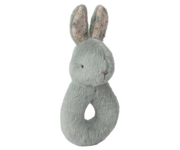 Rabbit rattle set - Mint