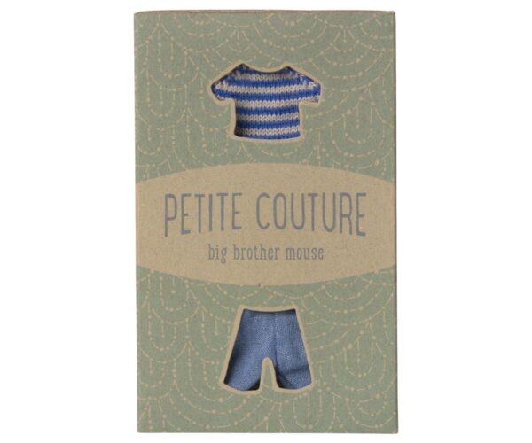 Knitted sweater and pants, Big brother mouse