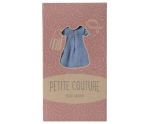 Denim dress and bag, Mum mouse