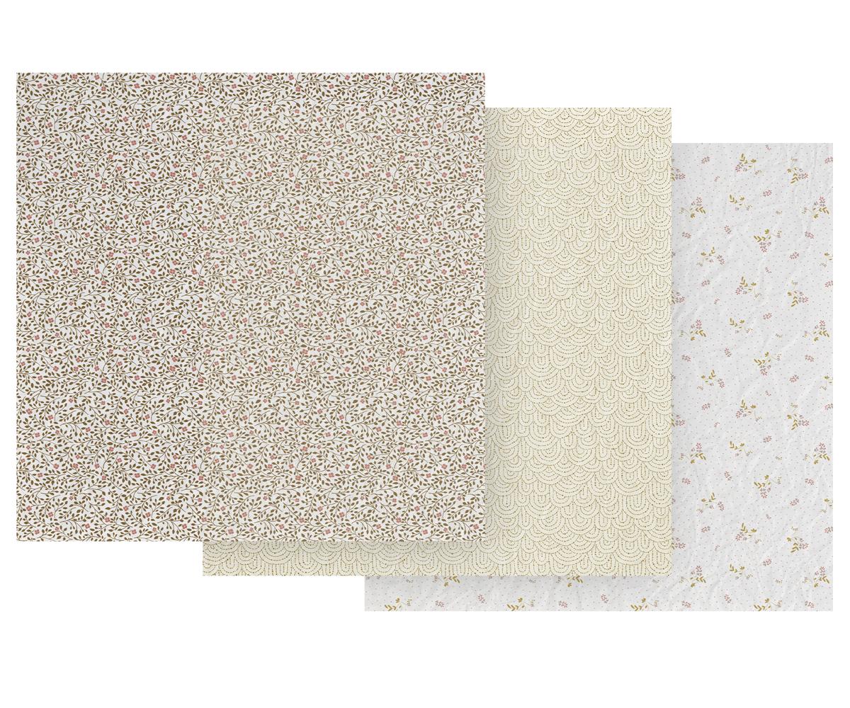 Gift wrap, 10 m - Multi dots
