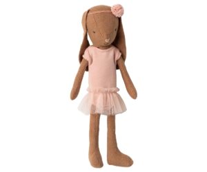 Bunny, Size 1 - Chocolate brown - Ballet suitand skirt rose
