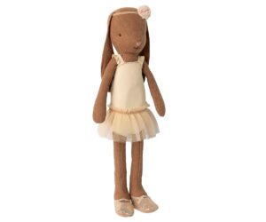Bunny, Size 2 - Chocolate brown - Ballet suitand skirt cream