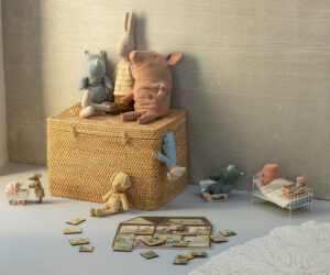 Mouse hole Farmhouse puzzle