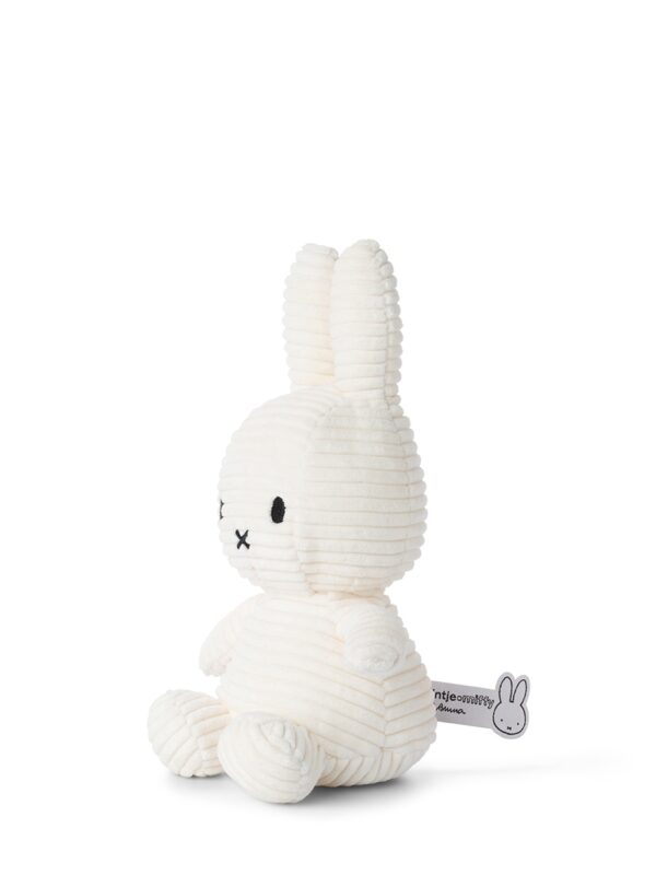 Miﬀy Corduroy 23cm, Oﬀwhite