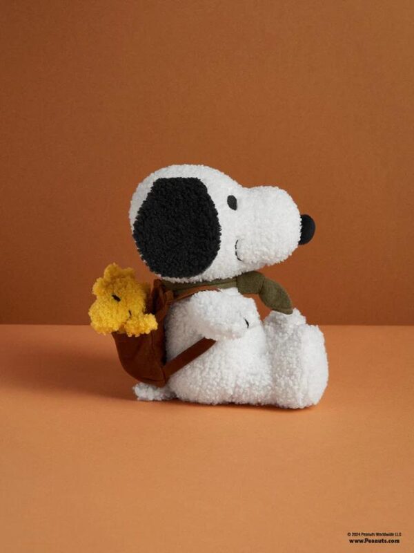 Snoopy with Woodstock in Backpack 20cm
