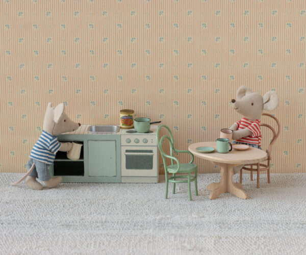 Vintage chair, Mouse - Dark powder