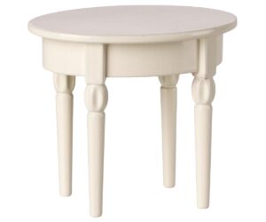 Vintage side table, Mouse - Off white