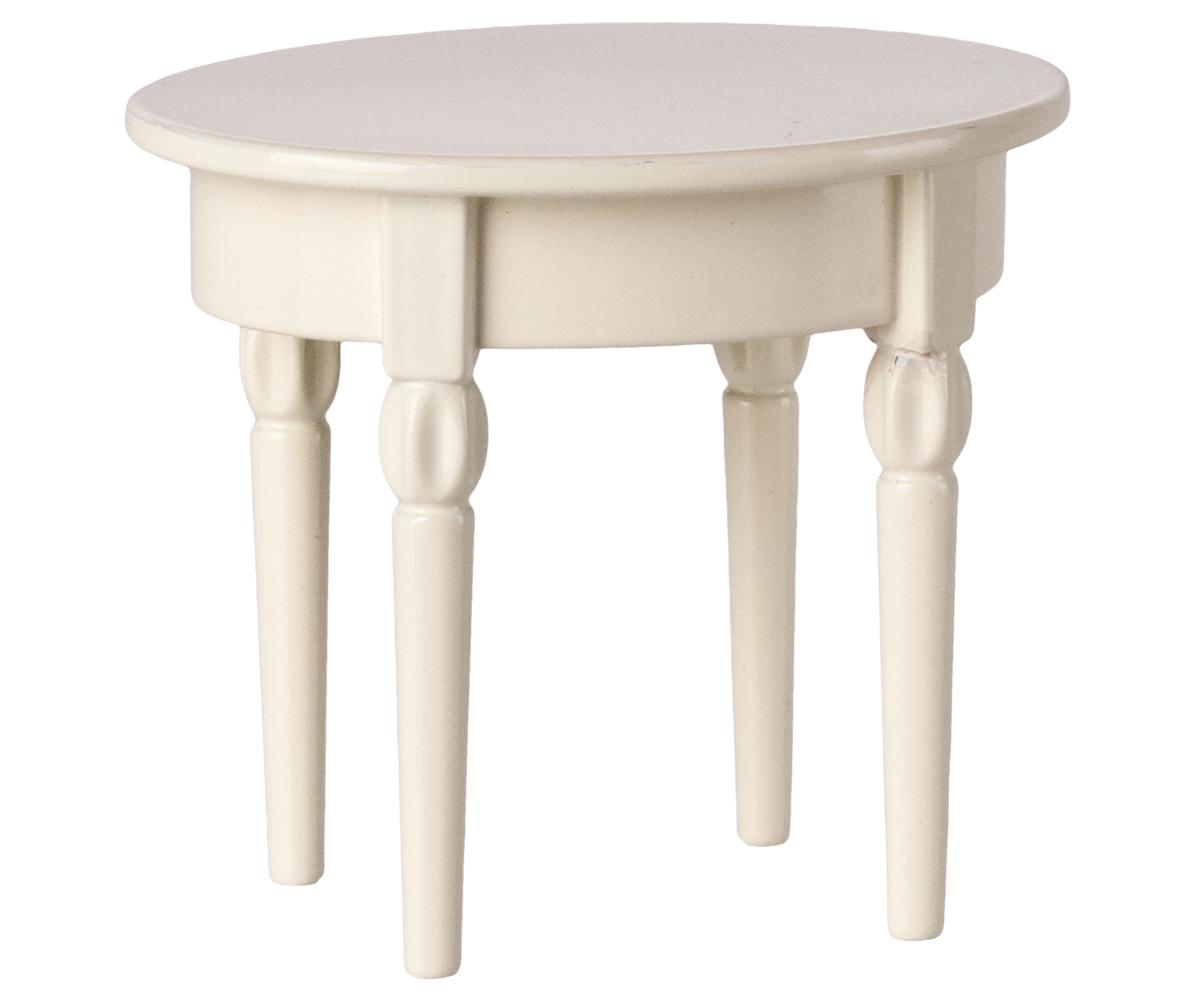 Vintage dining table, Mouse - Off white