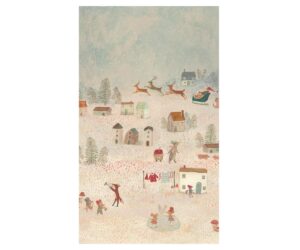 Gift wrap, 10 m - Santa is coming
