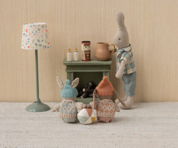 Winter bunny, Micro - Brown - Rose Winter bunny, Micro - Brown - Rose