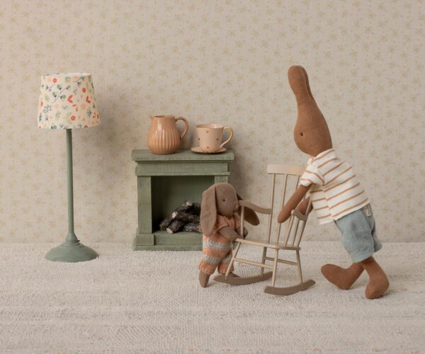Bunny, Micro - Brown - Dusty rose knittedsuit