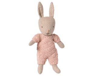 Rabbit, Micro - Sand - Rose knitted suit
