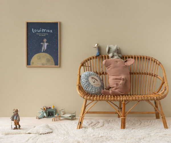 Safari friends, Elephant, Small - Iron grey