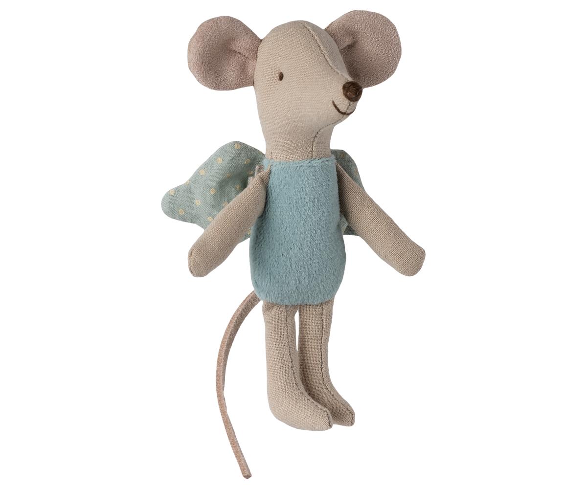 Sleeping kitten plush, Small - Grey