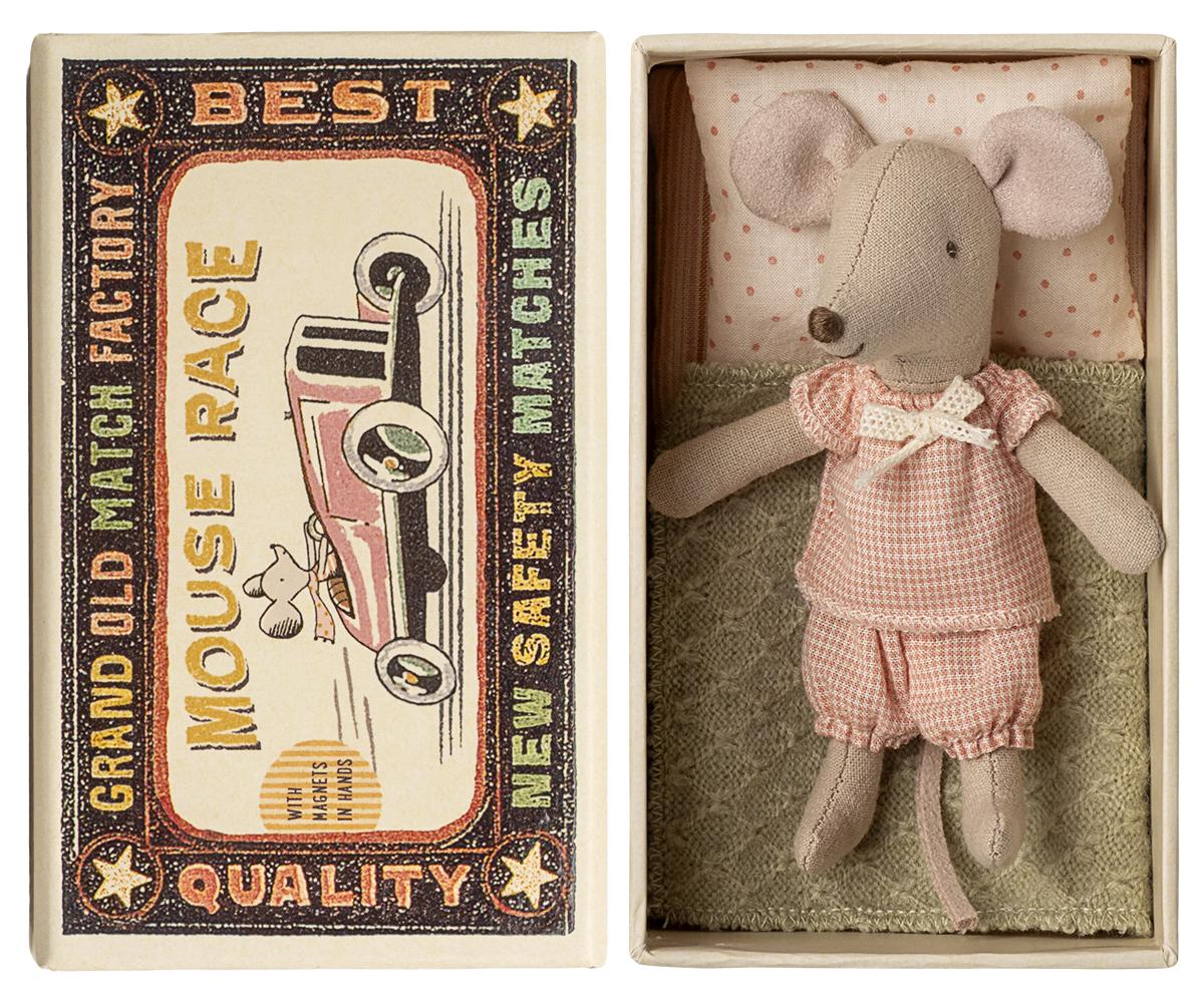 Little brother mouse in matchbox Little brother mouse in matchbox