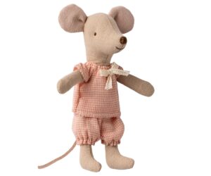 Little sister mouse in matchbox