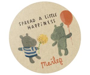 Sticker: Maileg - Spread a little happiness