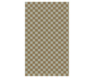 Gift wrap, 10 m - Checker - Mint/Ocher