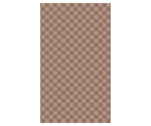 Gift wrap, 10 m - Checker - Powder/Vintage rose