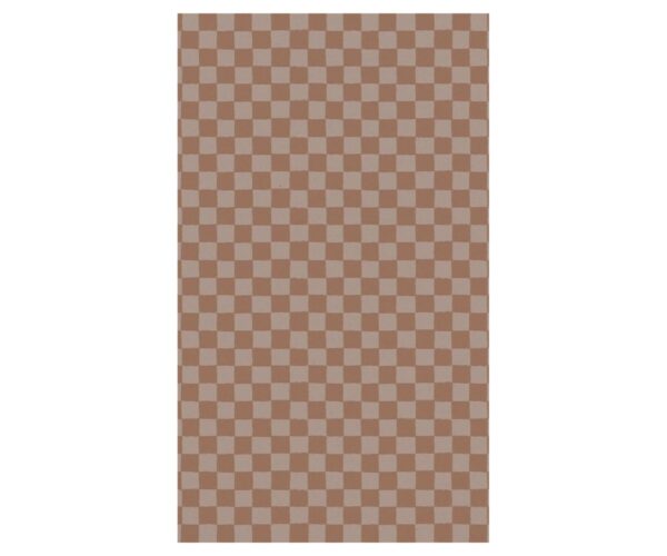 Gift wrap, 10 m - Checker - Powder/Vintage rose