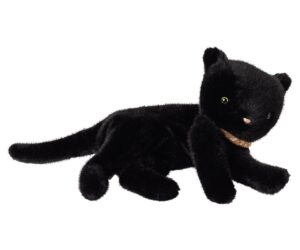 Sleeping kitten plush, Medium - Black