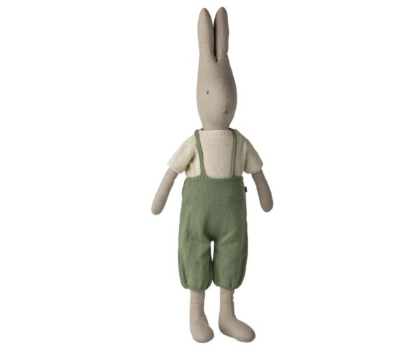 Rabbit, Size 5 - Classic - Knitted shirt and overall