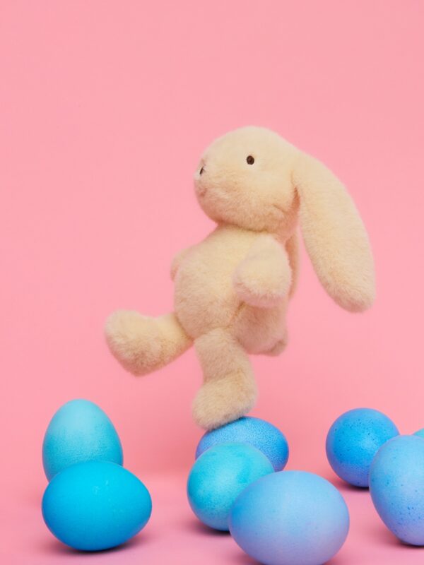 Bubbles Bunny Yellow 18cm