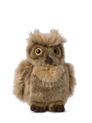 Eagle Owlstanding Brown 25cm