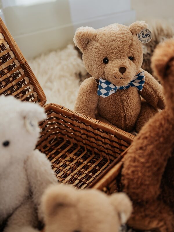 Norman the Snazzie Bear Light Brown 32cm