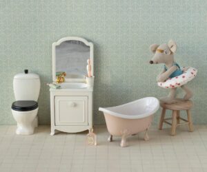 Bathtub, Mouse - Rose