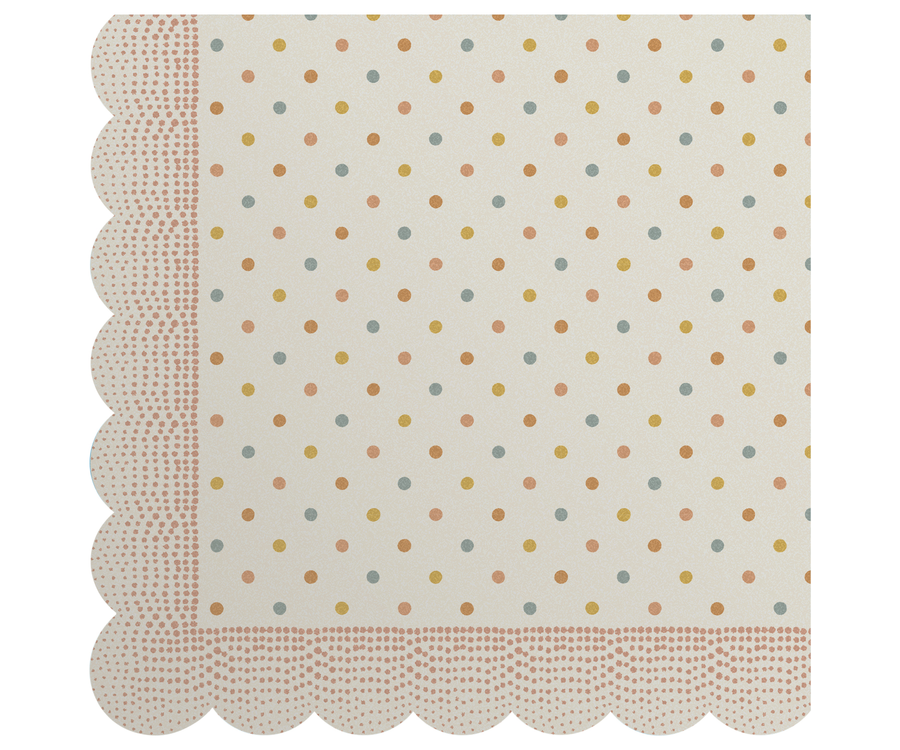 Napkin, Multi Dots - Blue