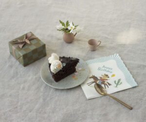 Napkin, Happy birthday - Cowboy