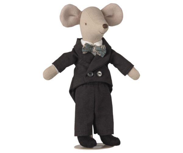 Wedding mice couple in box, Mum and Dad