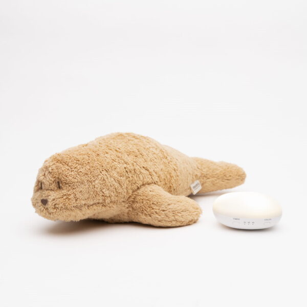 MOONIE Organic Humming Seal, Cappuccino